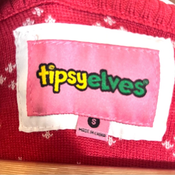 Tipsy Elves Christmicorn Cardigan Button Down Sweater 
Size Small - Picture 9 of 10
